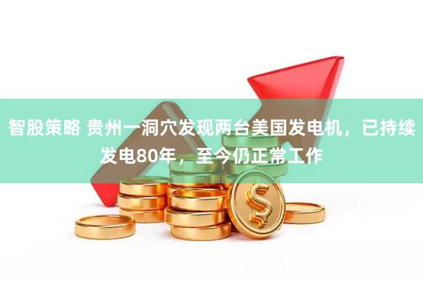 智股策略 贵州一洞穴发现两台美国发电机，已持续发电80年，至今仍正常工作